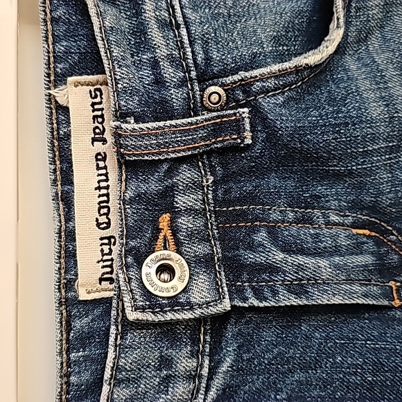 Juicy Couture Jeans Boot Cut in Kids Size 8 EUC - Picture 2 of 7